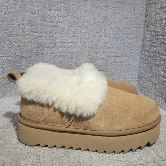 UGG | Shoes | Ugg Nita Womens Size Us 7 Platform Chestnut Suede